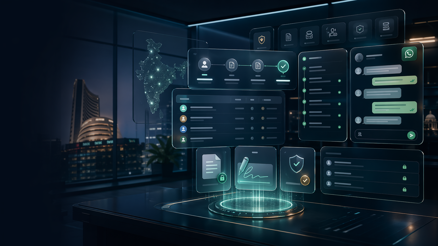 OptumFlex advisory software dashboard and client workflow interface